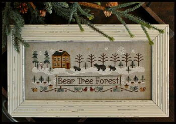 Bear Tree ForestENXXeb` } `[g hJ |*Little House Needleworks*