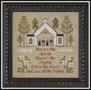 HERE'S THE CHURCH・クロスステッチ 図案 チャート 刺繍 手芸*Little House Needleworks*