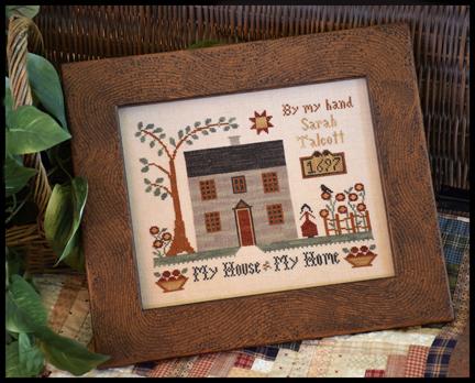 MY HOUSE - MY HOME・クロスステッチ 図案 チャート 刺繍 手芸*Little House Needleworks*