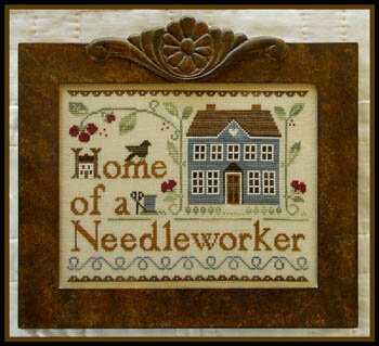 HOME OF A NEEDLE WORKER・クロスステッチ 図案 チャート 刺繍 手芸*Little House Needleworks*