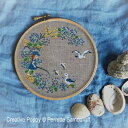 Seaside Wreath・クロスステッチ 図案 チャート 刺繍 手芸*Perrette Samouiloff*ペレット サモイロフ