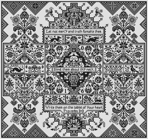 Do Different・クロスステッチ 図案 チャート 刺繍 手芸*Long Dog Samplers*