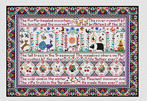 All Things II・クロスステッチ 図案 チャート 刺繍 手芸*Long Dog Samplers*のサムネイル