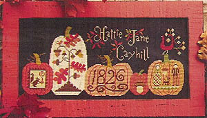 Fall's Gifts・クロスステッチ 図案 チャート 刺繍 手芸*Carriage House Samplings*