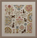 Cat Lovers・クロスステッチ 図案 チャート 刺繍 手芸*Jardin Prive*