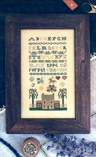 樂天商城 - FORGET ME NOT・クロスステッチ 図案 チャート 刺繍 手芸*The Drawn Thread*