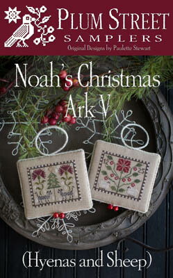 Noah's Christmas Ark V・クロスステッチ 図案 チャート 刺繍 手芸*Plum Street Samplers*