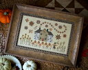 Cinnamon Stars・クロスステッチ 図案 チャート 刺繍 手芸*Plum Street Samplers*