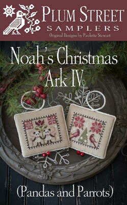 Noah's Christmas Ark IV・クロスステッチ 図案 チャート 刺繍 手芸*Plum Street Samplers*