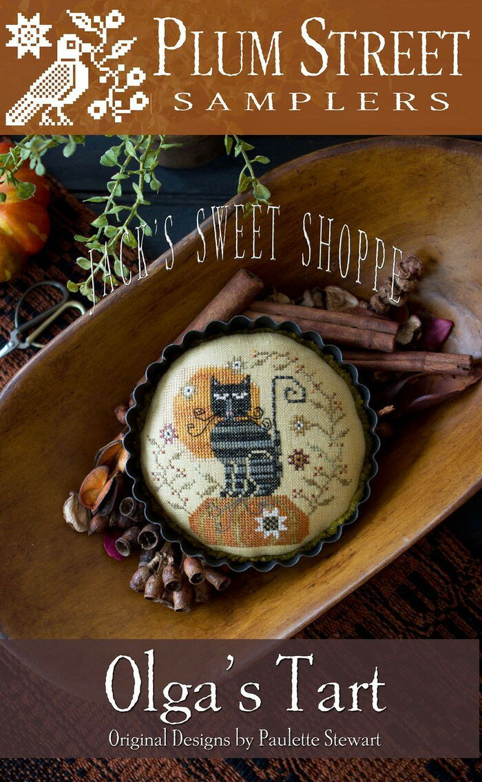Jack's Sweet Shop-Olga's Tart・クロスステッチ 図案 チャート 刺繍 手芸*Plum St...