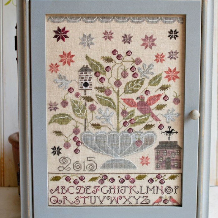 Blackberry House・クロスステッチ 図案 チャート 刺繍 手芸*Plum Street Samplers* 2
