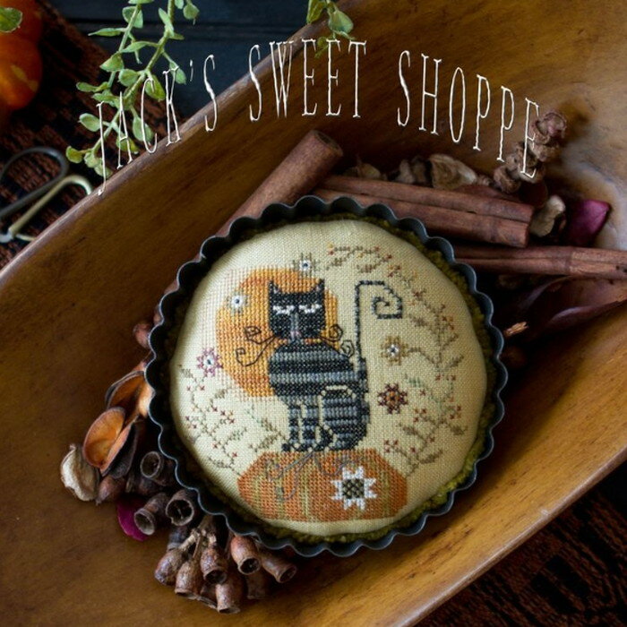 樂天商城 - Jack's Sweet Shop-Olga's Tart・クロスステッチ 図案 チャート 刺繍 手芸*Plum Street Samplers*