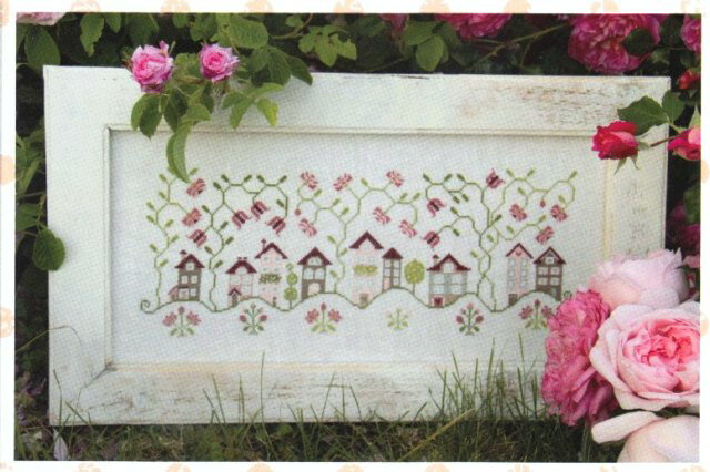 樂天商城 - Roses Village・クロスステッチ 図案 チャート 刺繍 手芸*Madame Chantilly*
