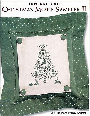 Christmas Motif Sampler II・クロスステッチ 図案 チャート 刺繍 手芸*JBW Designs*