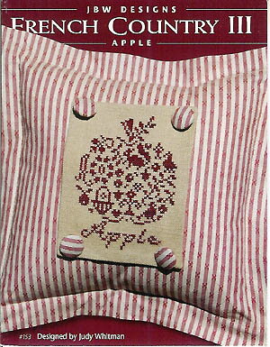 French Country III-Apple・クロスステッチ 図案 チャート 刺繍 手芸*JBW Designs*