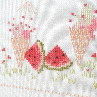 #1711・クロスステッチ 図案 チャート 刺繍 手芸*Une Croix le Temps d'un The* #1711・クロスステッチ 図案 チャート 刺繍 手芸*Une Croix le Temps d'un The*