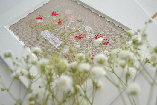 #2204・クロスステッチ 図案 チャート 刺繍 手芸*Une Croix le Temps d'un The* 3