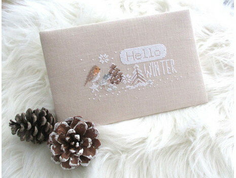 #2212・クロスステッチ 図案 チャート 刺繍 手芸*Une Croix le Temps d'un The*