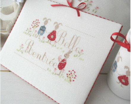 #2012・クロスステッチ 図案 チャート 刺繍 手芸*Une Croix le Temps d'un The*