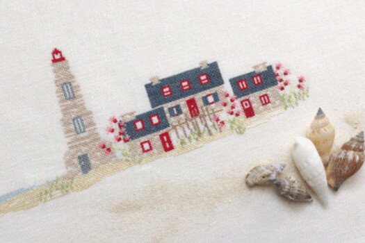 #1810・クロスステッチ 図案 チャート 刺繍 手芸*Une Croix le Temps d'un The* 2