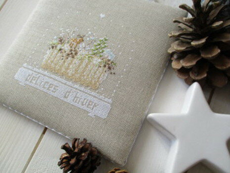 樂天商城 - #2002・クロスステッチ 図案 チャート 刺繍 手芸*Une Croix le Temps d'un The*