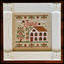 Cottage Of The Month-June・クロスステッチ 図案 チャート 刺繍 手芸*Country Cottage Needleworks*