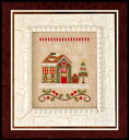 Santa's Village 10-GingerbreadEmporium・クロスステッチ 図案 チャート 刺繍 手芸*Country Cottage Needleworks*