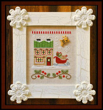 Santa's Village 9-Santa's SleighworksENXXeb` } `[g hJ |*Country Cottage Needleworks*