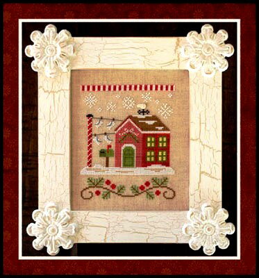 Santa's Village 3-North Pole Post OfficeENXXeb` } `[g hJ |*Country Cottage Needleworks*