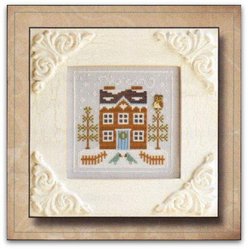 Frosty Forest 5-Bluebird CabinENXXeb` } `[g hJ |*Country Cottage Needleworks*