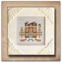 Frosty Forest 5-Bluebird Cabin・クロスステッチ 図案 チャート 刺繍 手芸*Country Cottage Needleworks...