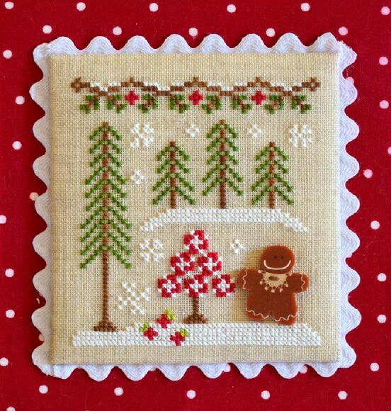 Gingerbread Girl and Peppermint TreeENXXeb` } `[g hJ |*Country Cottage Needleworks*