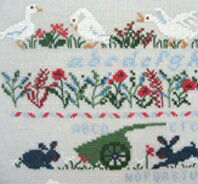 My little town・クロスステッチ 図案 チャート 刺繍 手芸*Perrette Samouiloff*ペレット サモイロフ