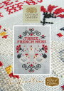 Three French Hens・クロスステッチ 図案 チャート 刺繍 手芸*COTTAGE GARDEN SAMPLINGS*