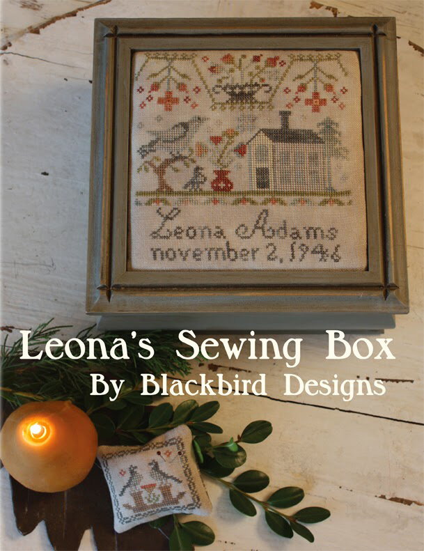 Leona's Sewing Box・クロスステッチ 図案 チャート 刺繍 手芸*Blackbird Designs* 1