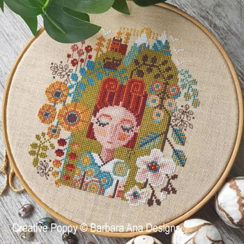 樂天商城 - Garden Of Dreams・クロスステッチ 図案 チャート 刺繍 手芸*Barbara Ana Designs*
