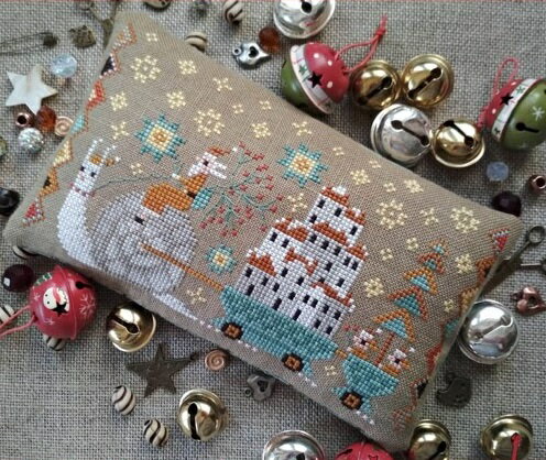 Christmas is coming・クロスステッチ 図案 チャート 刺繍 手芸*Barbara Ana Designs*