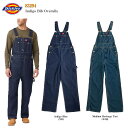 【Dickies】83294 インディゴ ビブ オーバーオール Indigo Bib Overalls デニム インディゴブルー Indigo Blue NB Medium Heritage Tint A1Q レングス 股下 32インチ 紺 青 古着 アンティークメンズ レディーズ ワークウェア USAモデル 作業着 仕事着 作業服 アメカジ