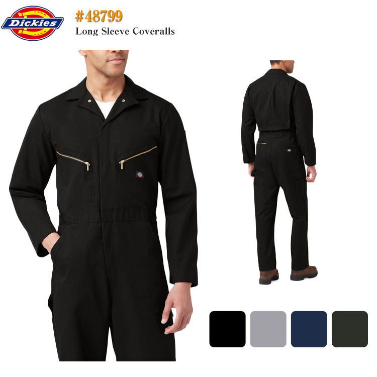  Dickies fBbL[Y ciM Deluxe Blended Long Sleeve Coveralls 48799 Jo[I[ ubN O[  [NlCr[ I[uO[ Ȃ ƒ [NEFA Y 4897 USAf 傫TCY rbO JWA AEghA