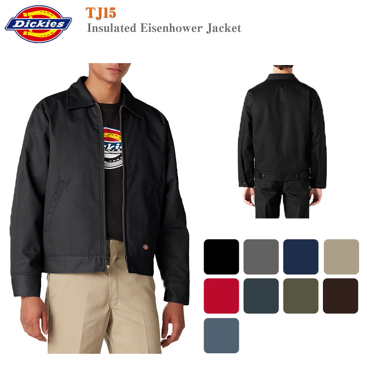 TJ15 アイゼンハワージャケットInsulated Eisenhower Jacketキルティング ワークウエア　ディッキーズ