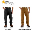 【カーハート Carhartt】B01 ワークパンツダブルフロント ワーク ダンガリーペインターパンツ ダブルニー　ダック　ワークパンツワークウエア （レングス32）