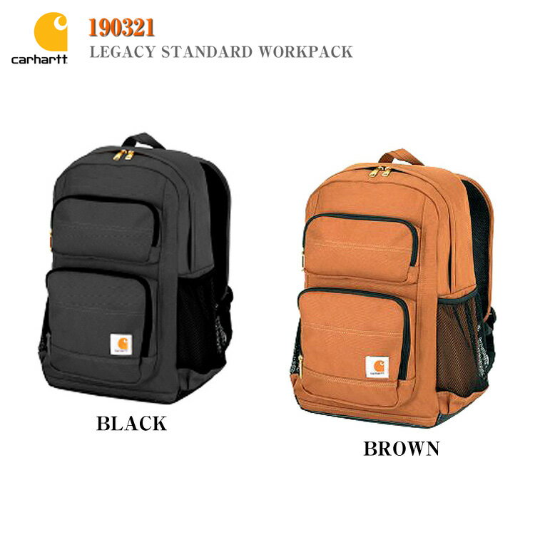 【Carhartt】190321 カーハート レガシィスタンダードワークバッグ　リュック　バックパック ブラウン ブラックLegacy Standard Workpack BAG