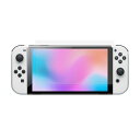 クロスフォレスト Nintendo Switch【有機ELモデル】用 アンチグレア 液晶保護 ガラスフィルム