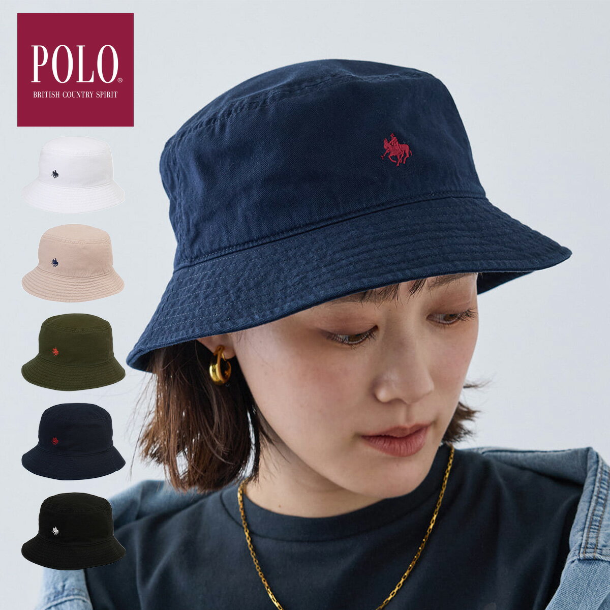楽天市場】ラルフローレン ポロシャツ（ハット｜レディース帽子