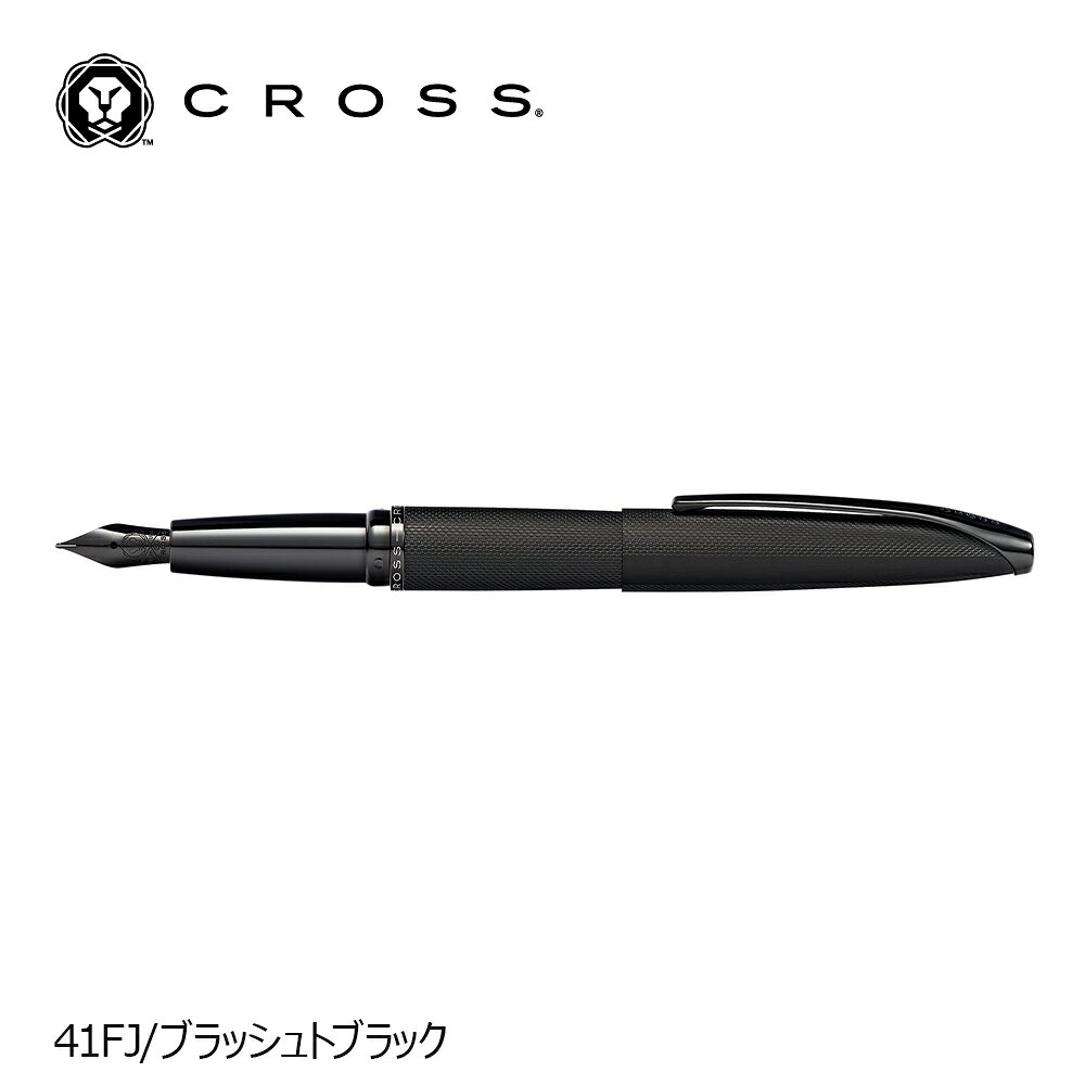 【7月19日 20時から8000円以上10%OFF】【クロス直営店 限定ショッパー付】クロス CROSS 万年筆 ATX ブラッシュトブラック F字 ブラック 高級 高級万年筆 ビジネス 筆記具 誕生日 景品 プレゼント ギフト crossofjapan-10000125 クロス 直営楽天市場店 サンプル画像3