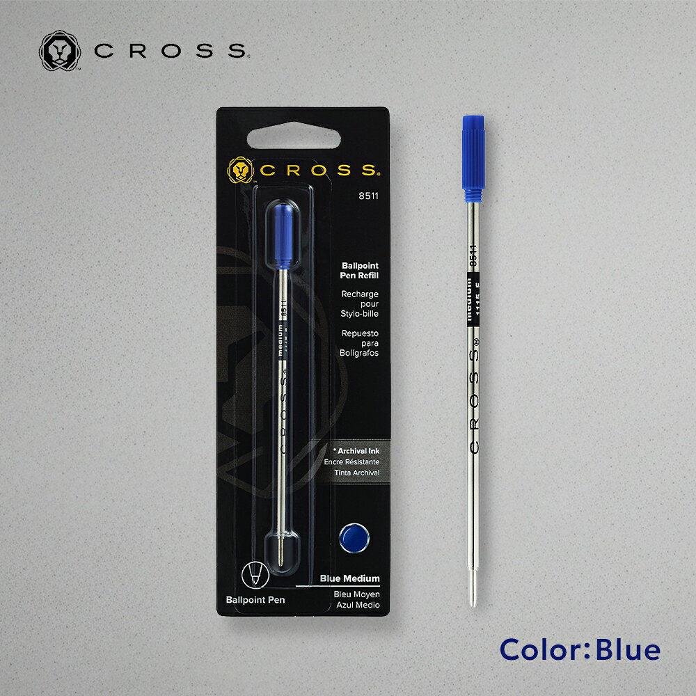 楽天市場】cross ボールペン替え芯 青の通販