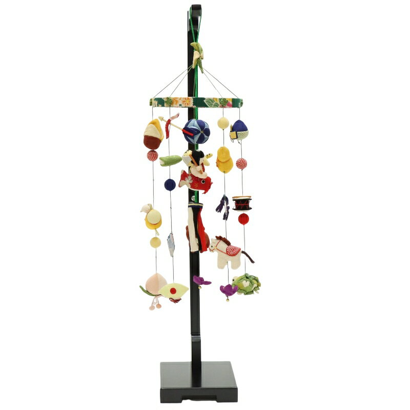 アウトレット品 五月人形 吊るし飾り 中 華やぎの端午 SB-T001S スタンド付き 高さ90cm ...