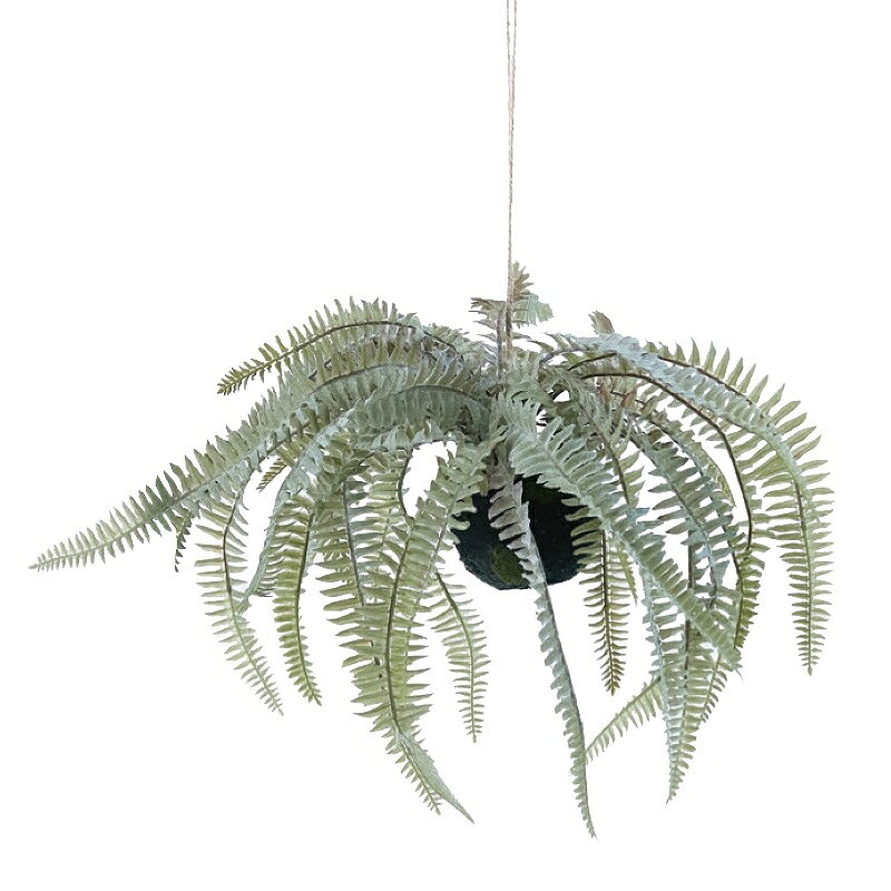 乐天商城 - 人工観葉植物 ボストンファーン ハンギングボール 30（1個入り）991631 吊るしタイプ （代引き不可） インテリア フェイクグリーン 造花 HANGING （p99）