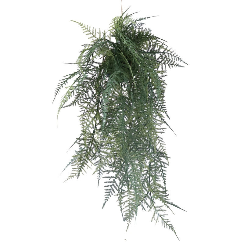 Leafy Plants - 人工観葉植物 ファーン ハンギングボール 53（1個入り）991641 吊るしタイプ （代引き不可） インテリア フェイクグリーン 造花 HANGING （p99）