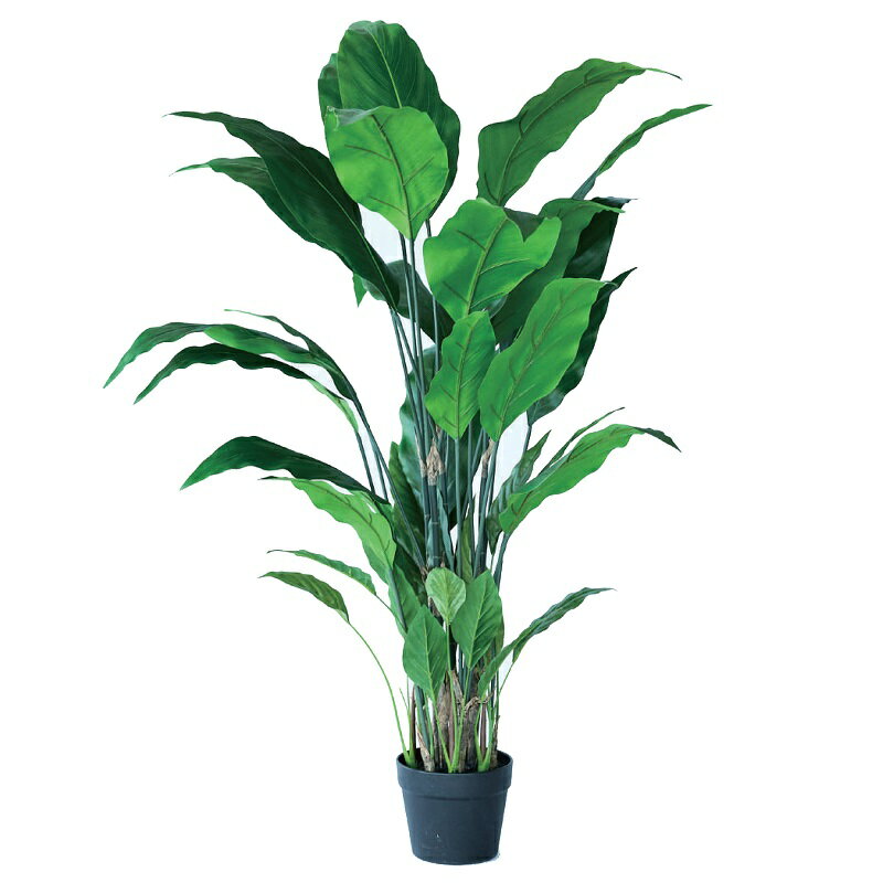 スパティフィラム 人工観葉植物 スパティフィラム ポット 120（1個入り）992591 観葉植物 （代引き不可） インテリア フェイクグリーン 造花POT INDOOR （p28）